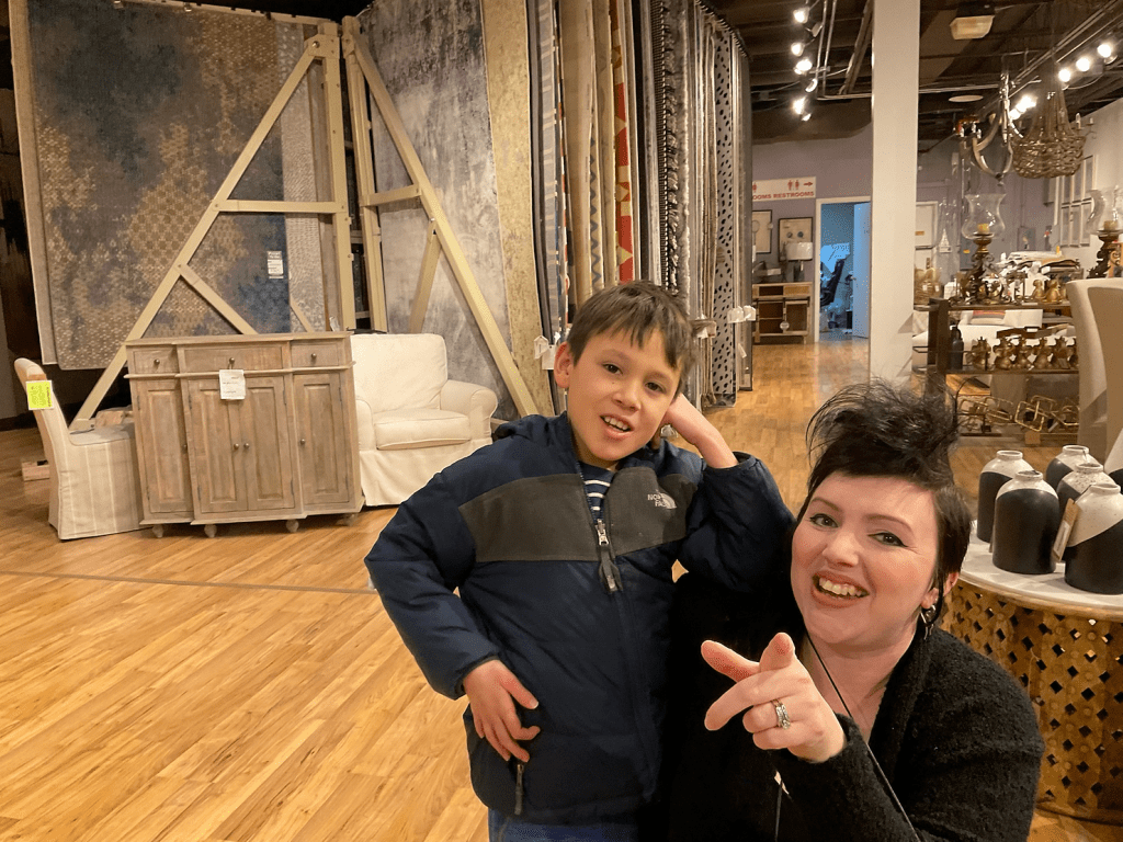 “We really are happy to go the furniture&nbsp;store”